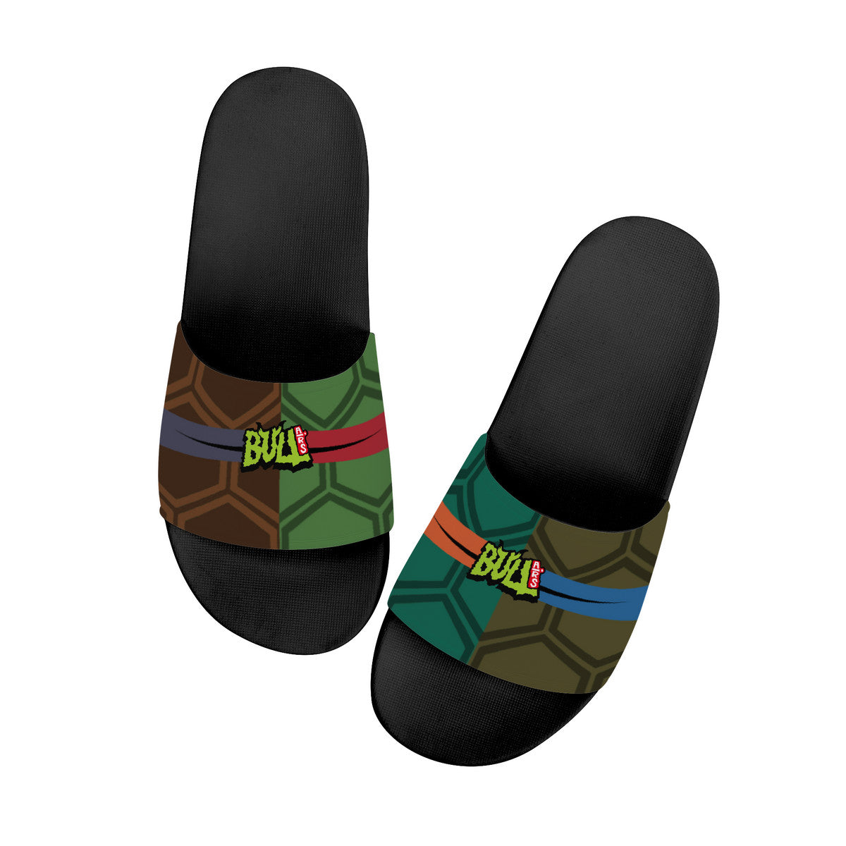 Bull Airs - Sewer Slides | Custom Branded Company Slides | Shoe Zero