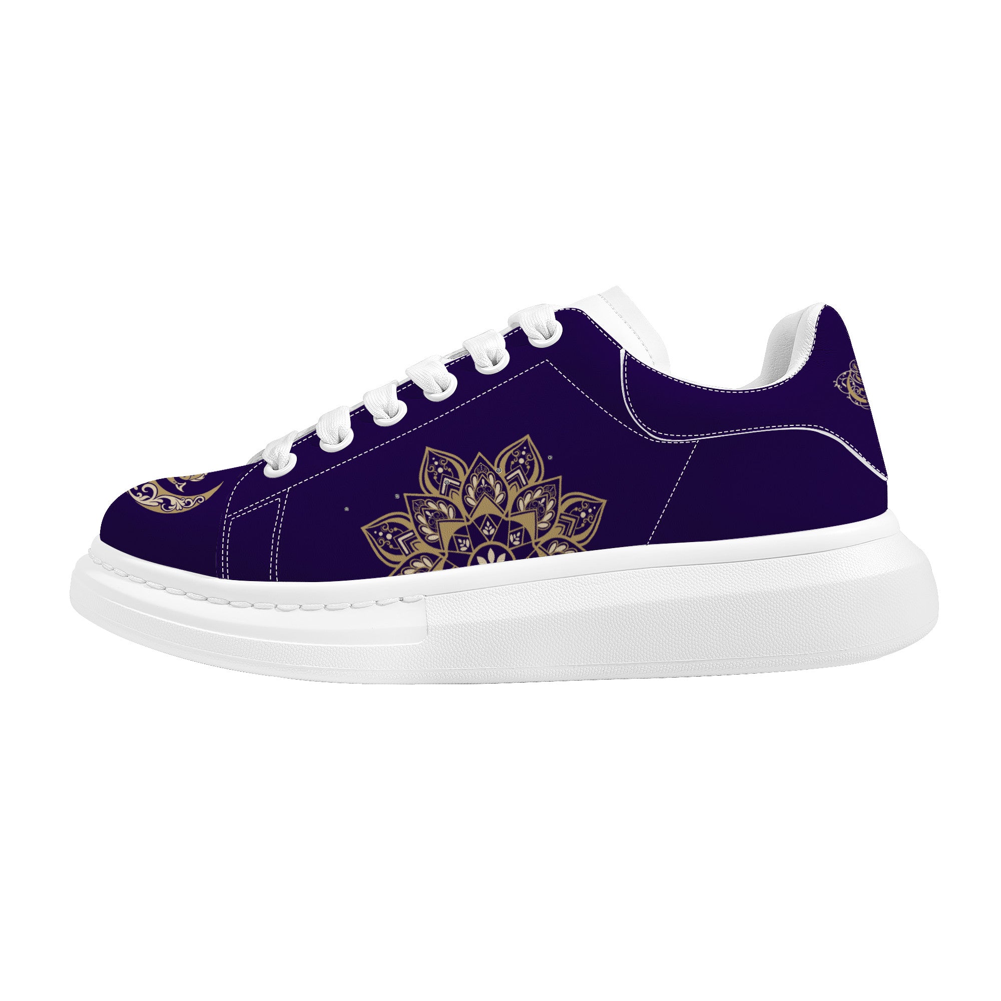 Llayda W Customized Low Top Shoes - White - Shoe Zero