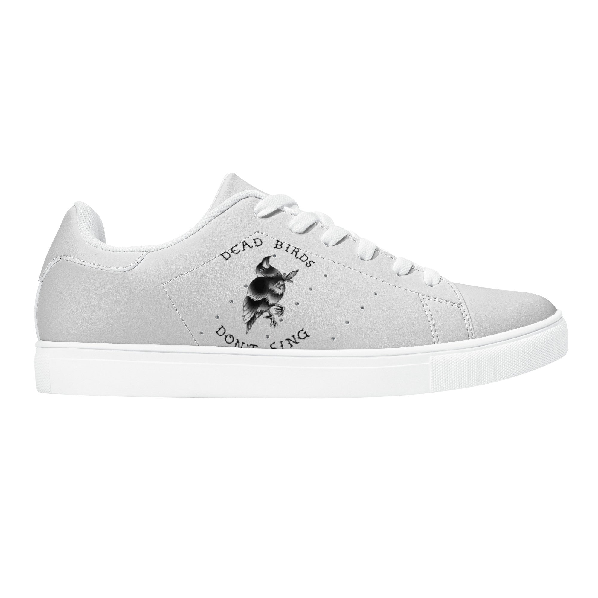 Dead Birds Don't Sing | Low Top Customized | Shoe Zero