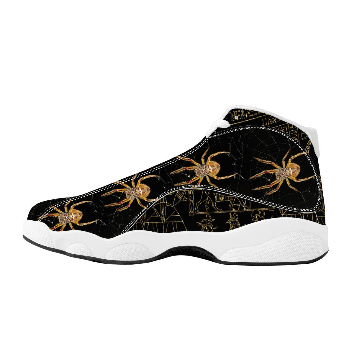 Gold Spider | Basketball Shoes Customized | Shoe Zero