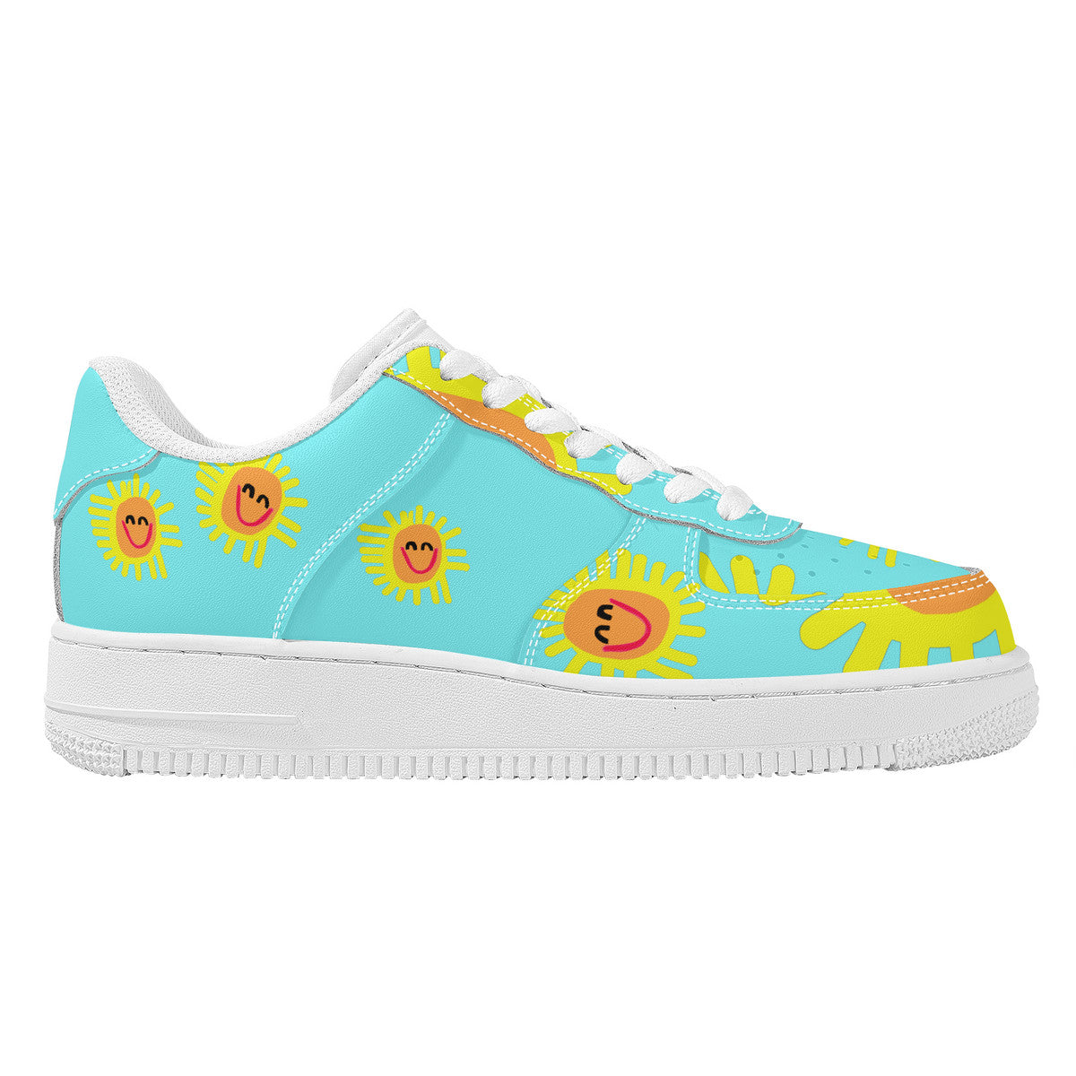Happy Sunshine Customized Low Top Unisex Sneaker - Shoe Zero