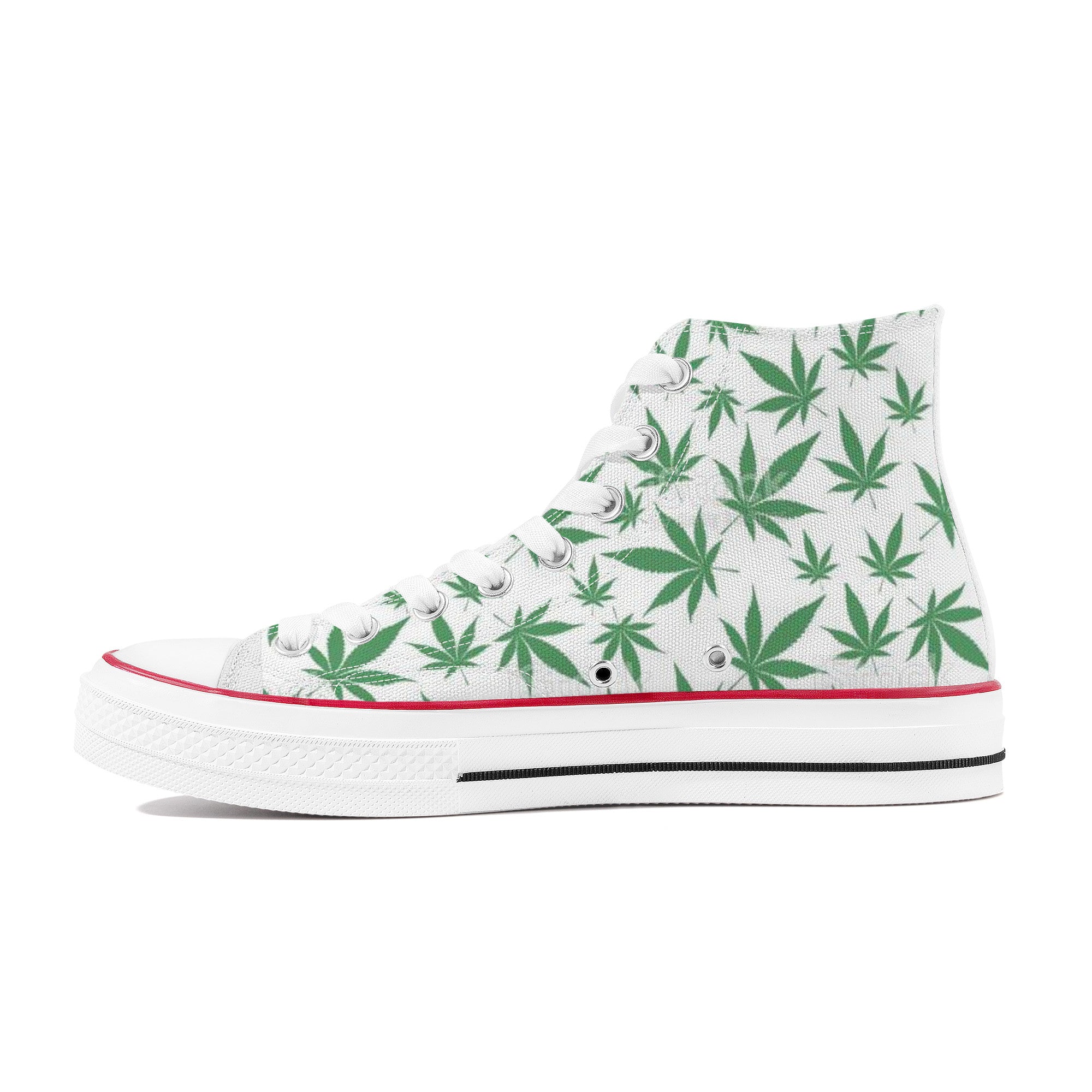Custom Weed Shoes | High Top Customized | Shoe Zero