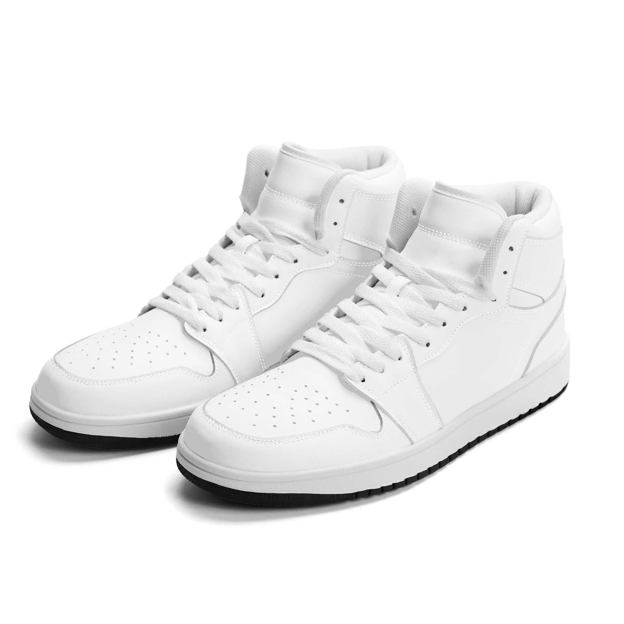 2D Customization Template For Court Zero High Tops V2