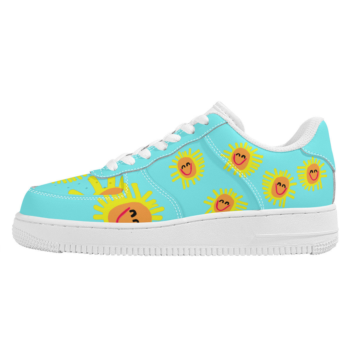 Happy Sunshine Customized Low Top Unisex Sneaker - Shoe Zero