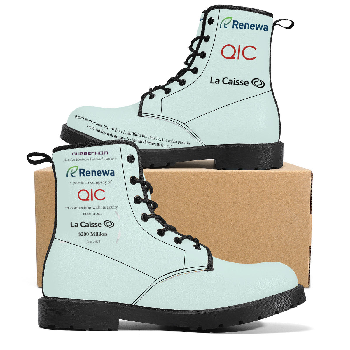 Renewa | Custom Branded Shoes | Shoe Zero V1
