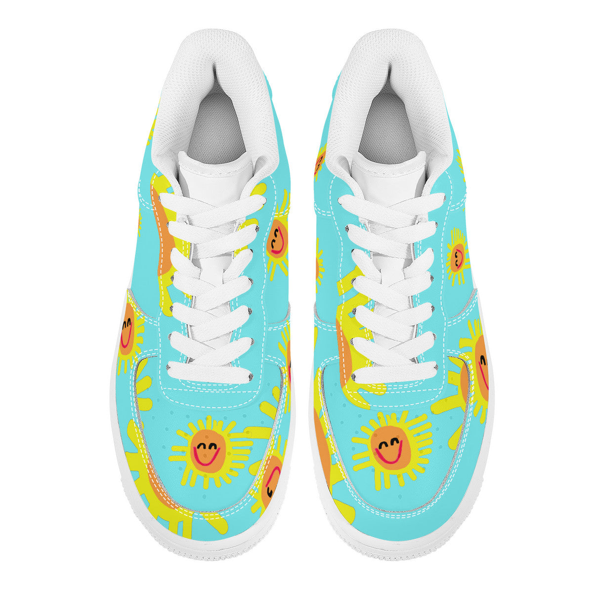 Happy Sunshine Customized Low Top Unisex Sneaker - Shoe Zero