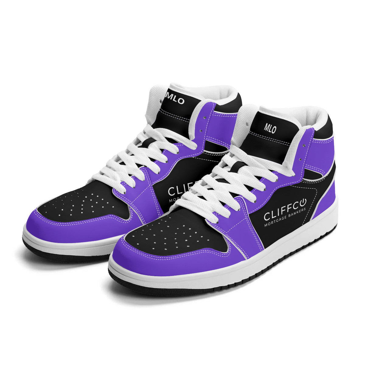 Cliffco Mortgage Bankers | Custom Branded Shoes | Shoe Zero V6