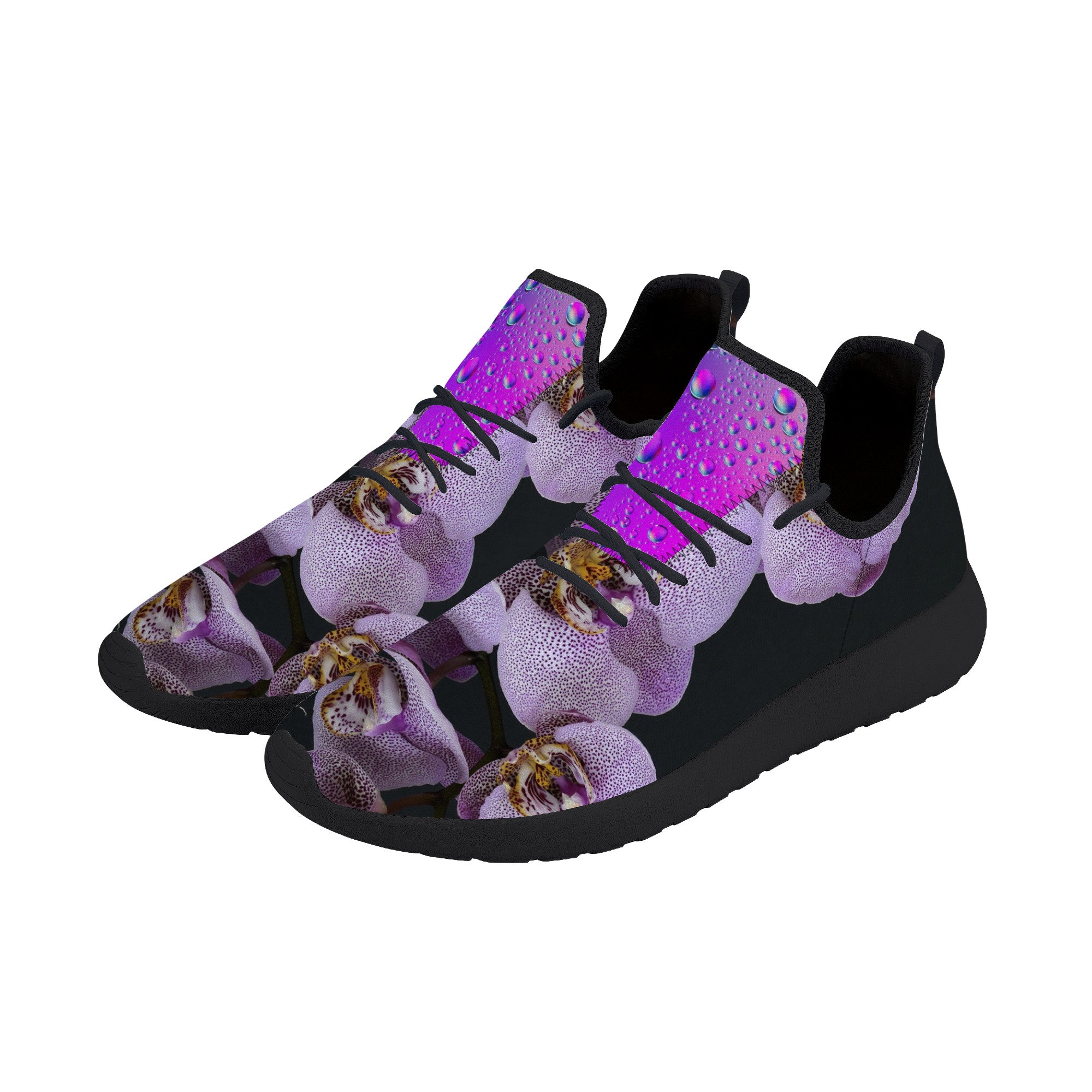 Midnight Orchid | Custom Mesh Shoes | Shoe Zero