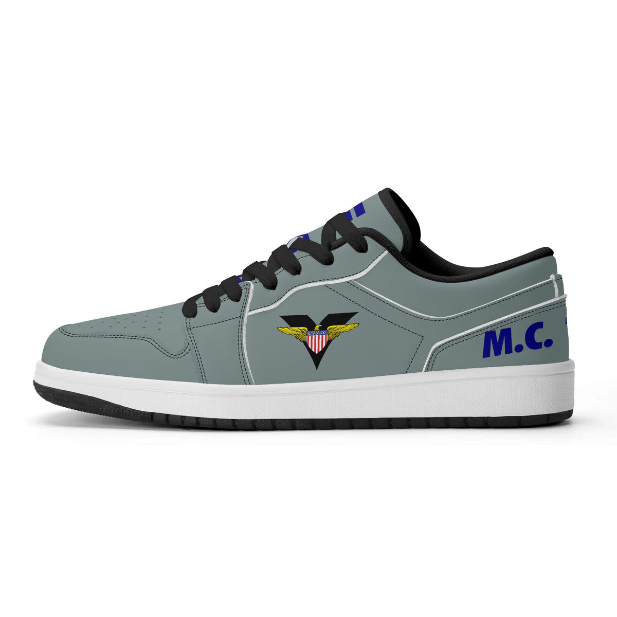 Unisex New Synthetic Leather Low Top Sneakers