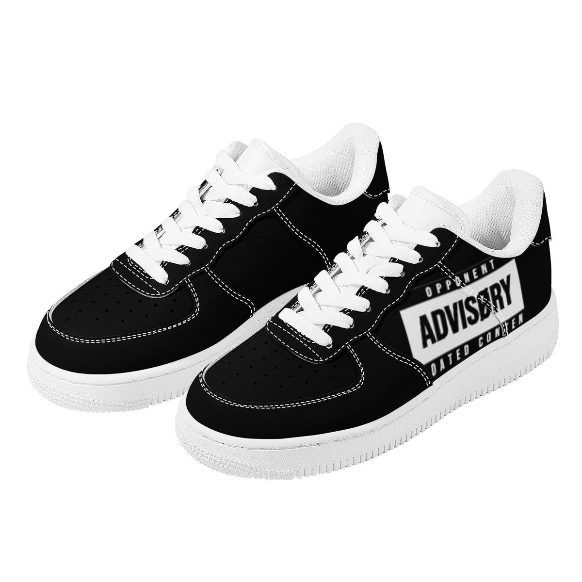 Black Advisory | Custom Cool Shoes | Shoe Zero