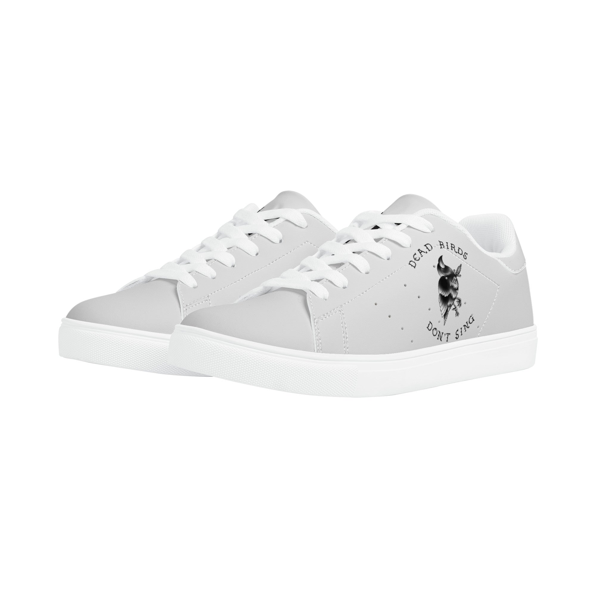 Dead Birds Don't Sing | Low Top Customized | Shoe Zero