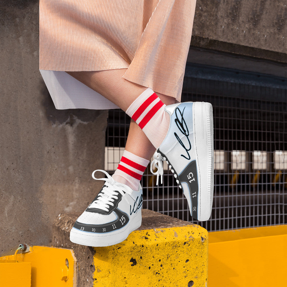 Roey S Customized Low Top Unisex Sneaker - Shoe Zero