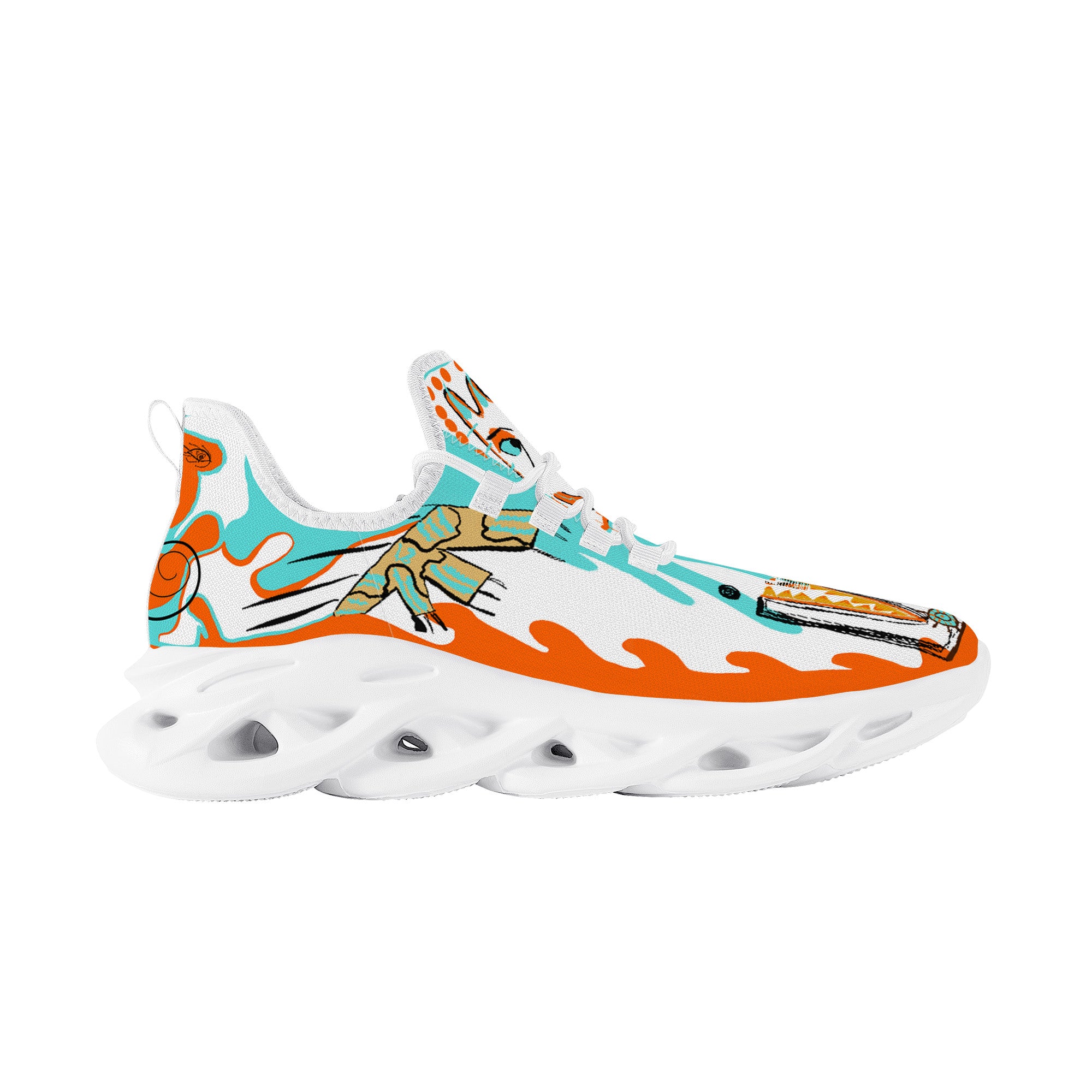 Masha M Customized Flex Control Sneaker - White - Shoe Zero