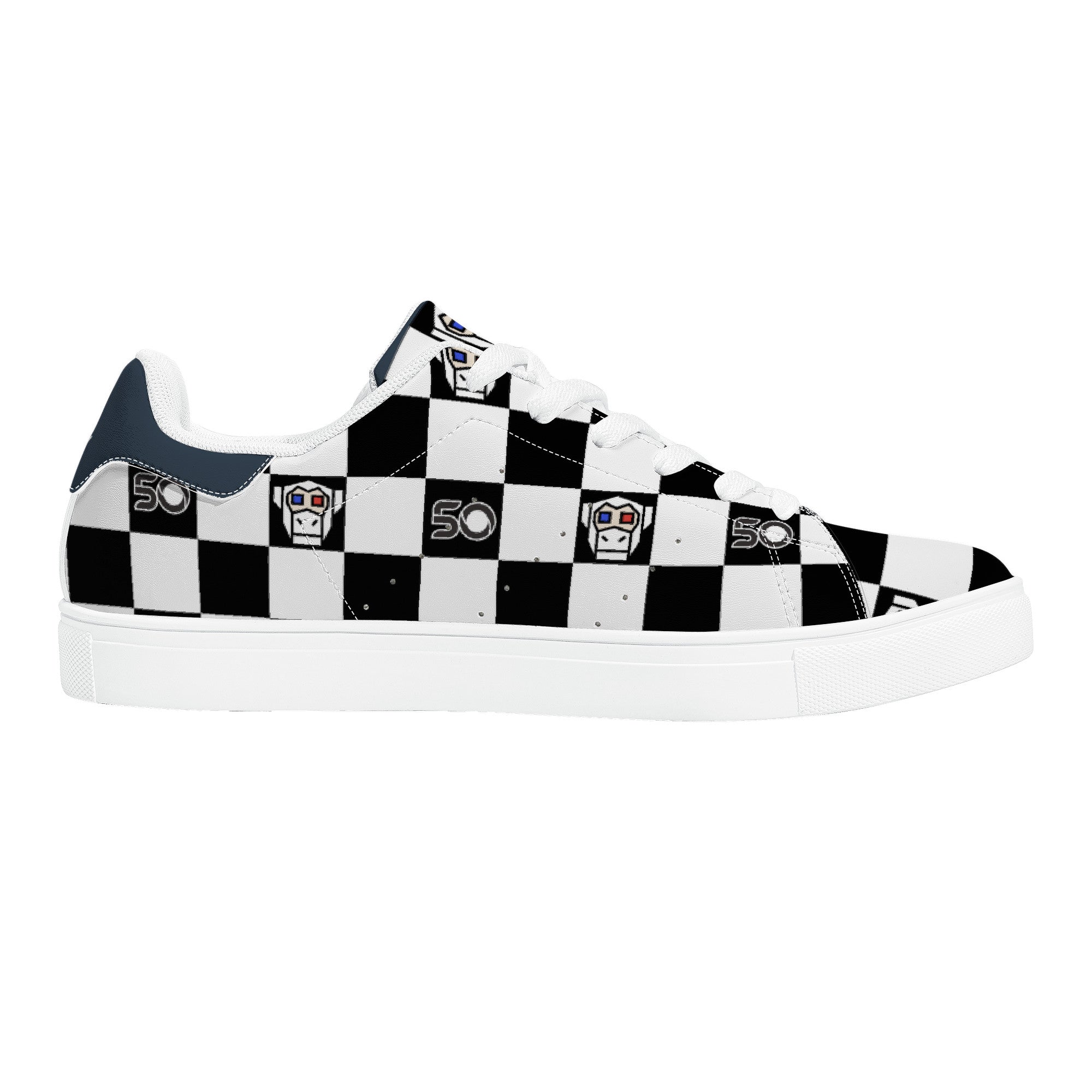 Chess Monkey | Low Top Customized | Shoe Zero