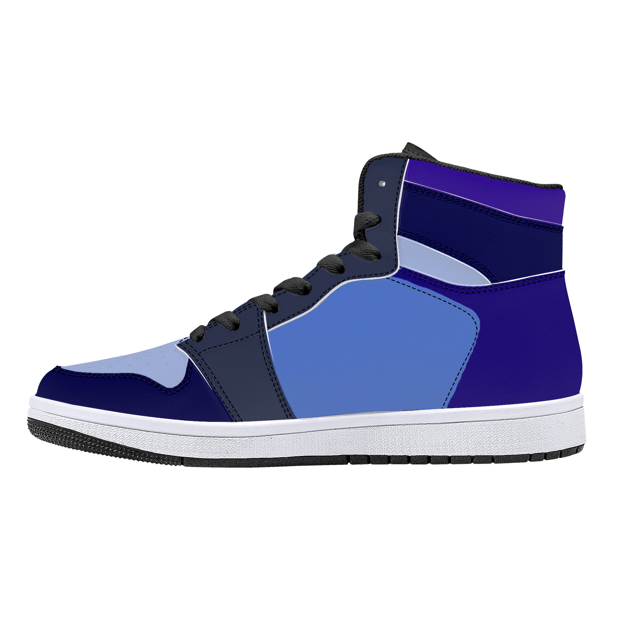 Mason L Custom High-Top Sneakers - Black - Shoe Zero