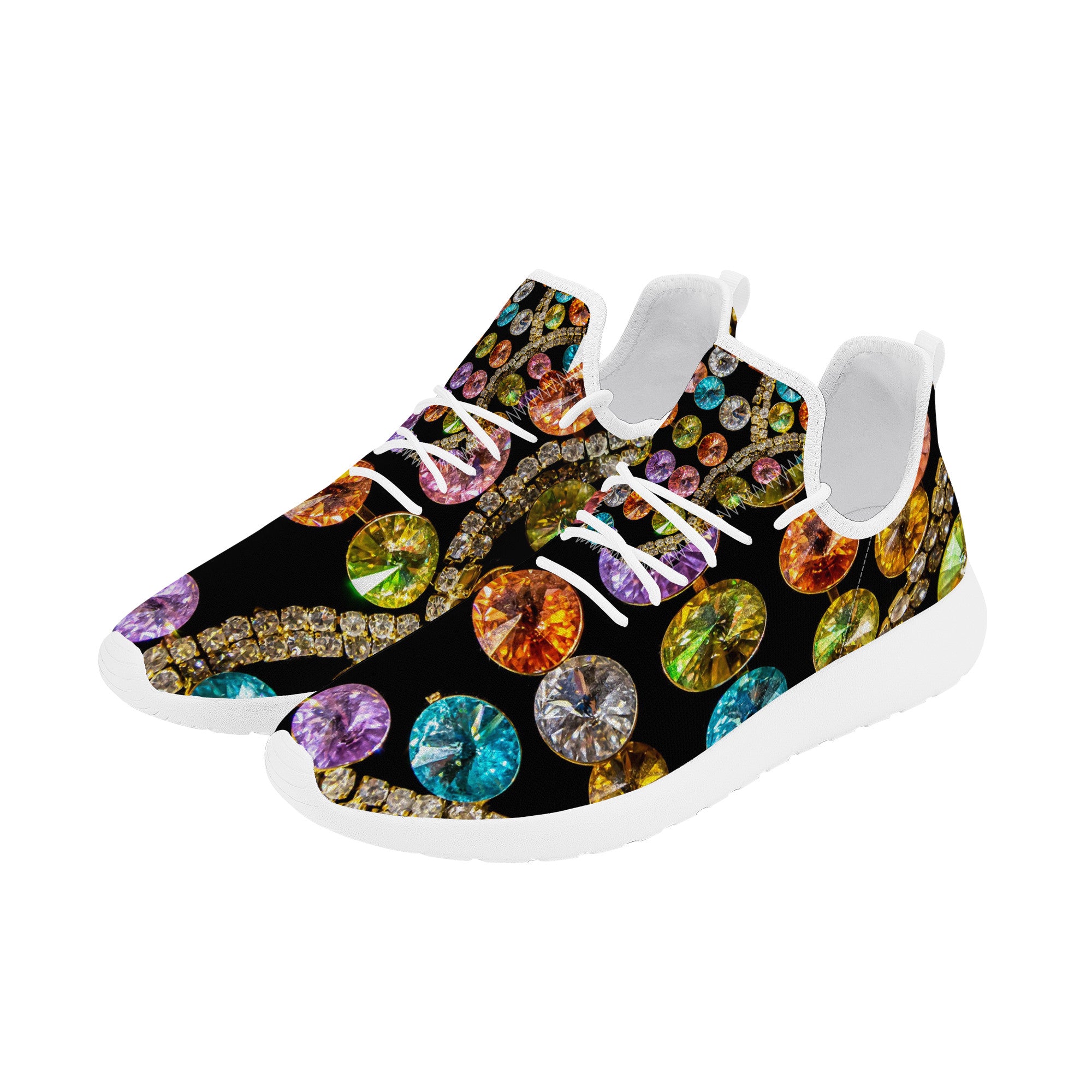 Gem Rush | Custom Mesh Shoes | Shoe Zero