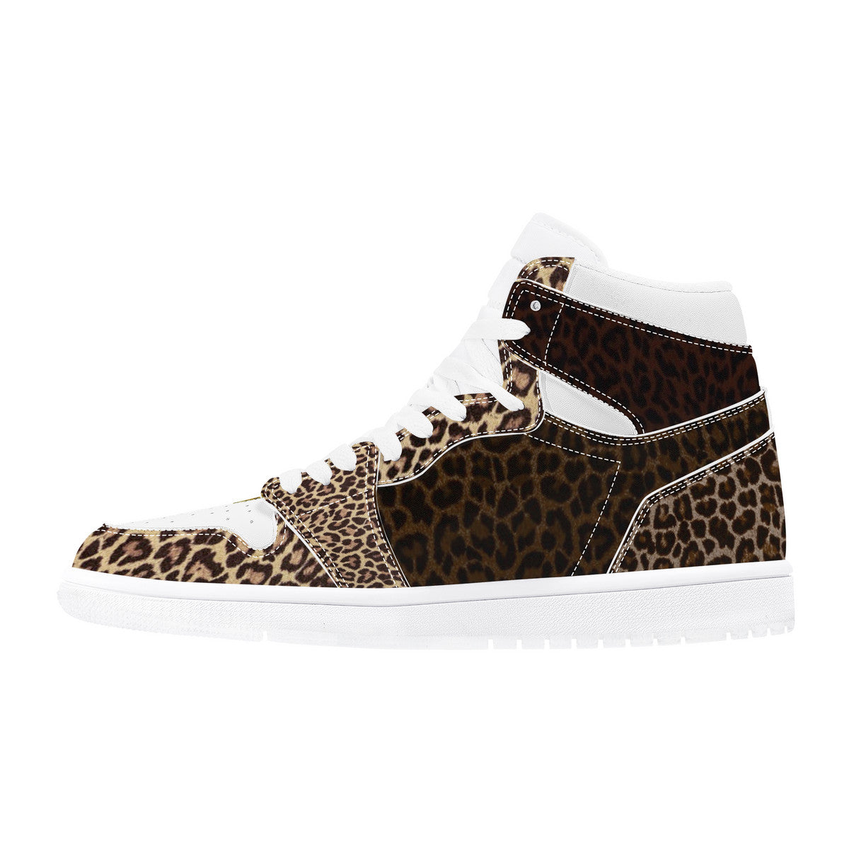 Majestic Black and Gold Print | High Top Customized | Shoe Zero