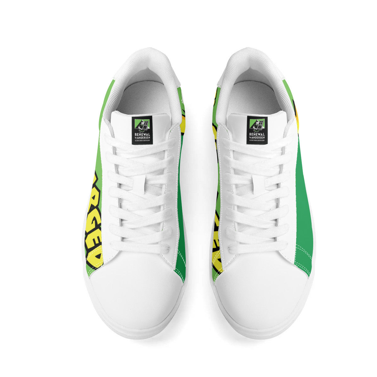 Renewal by Andersen Branded Low Top Sneakers (White)