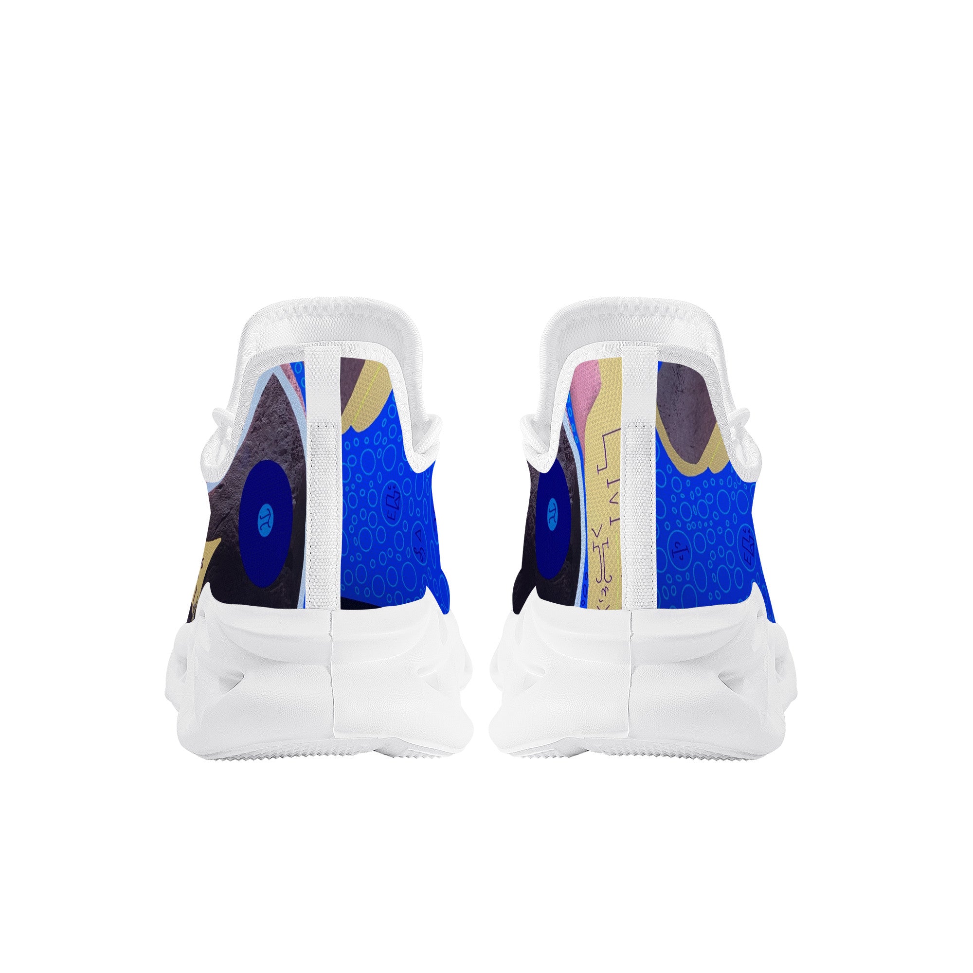 Colourful Sneaker- forever in peace whale | CustomizedFlex Sneaker by Sylliboy - Shoe Zero