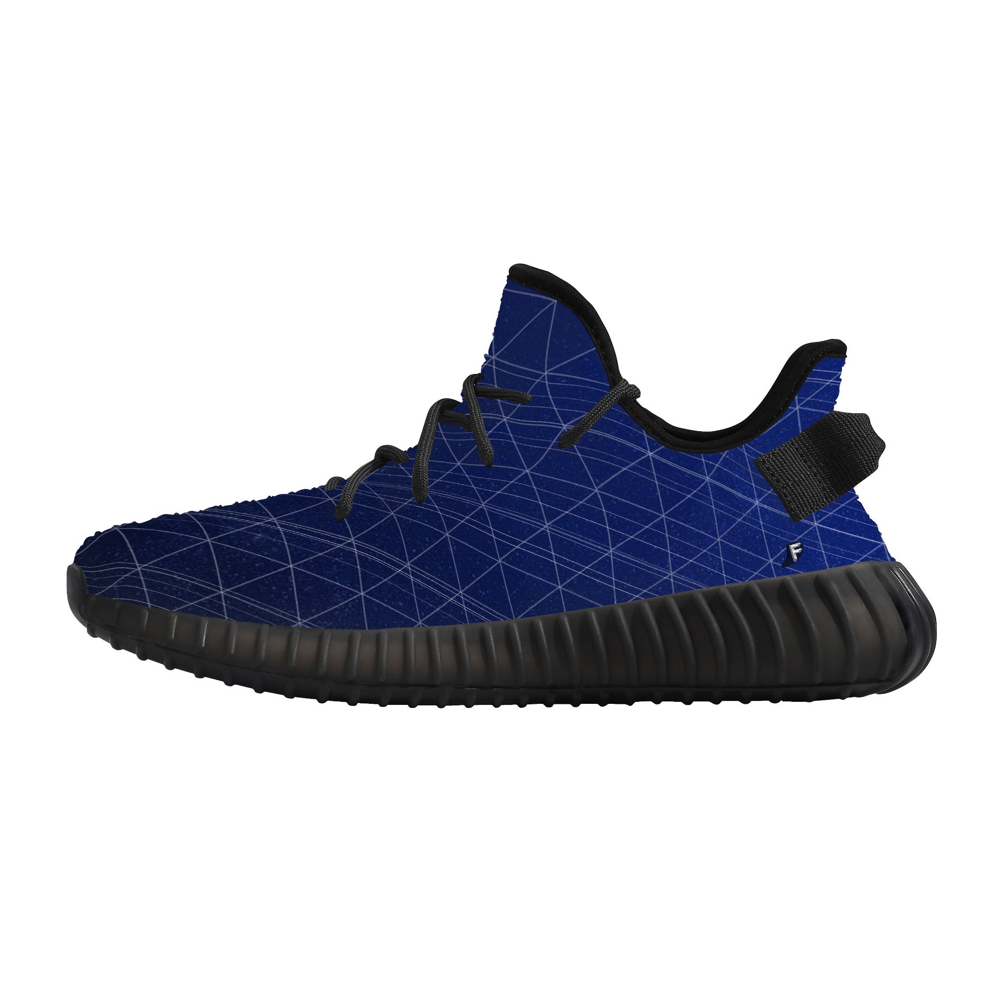 Dillon C Customized Breathable Mesh Knit Sneaker - Black - Shoe Zero