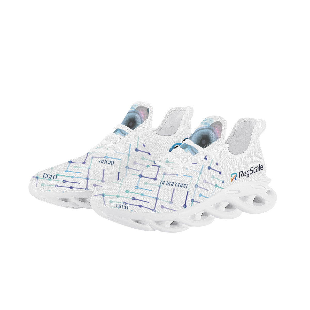 Leanne's RegScale Business Shoe Design | Flex Control Sneaker - White