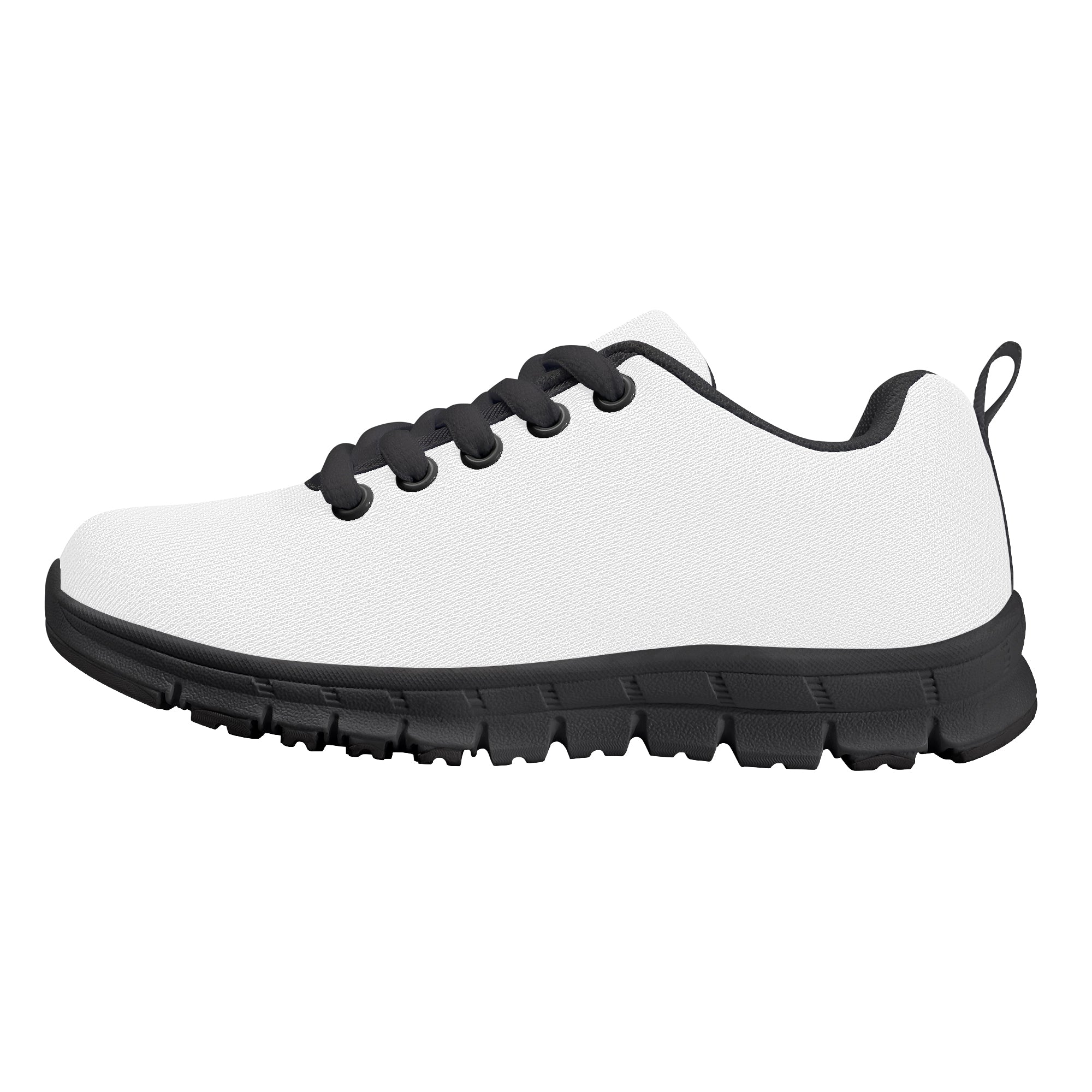 Customizable Kids Sneakers - Black - Shoe Zero