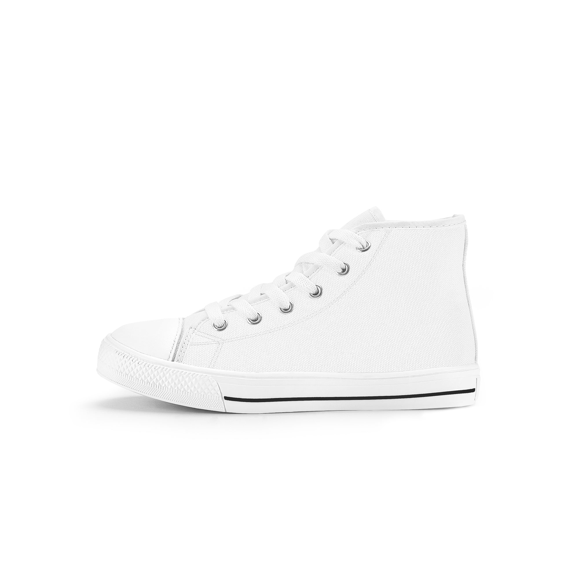 Customizable Kids High Top Canvas Custom Shoes - Shoe Zero