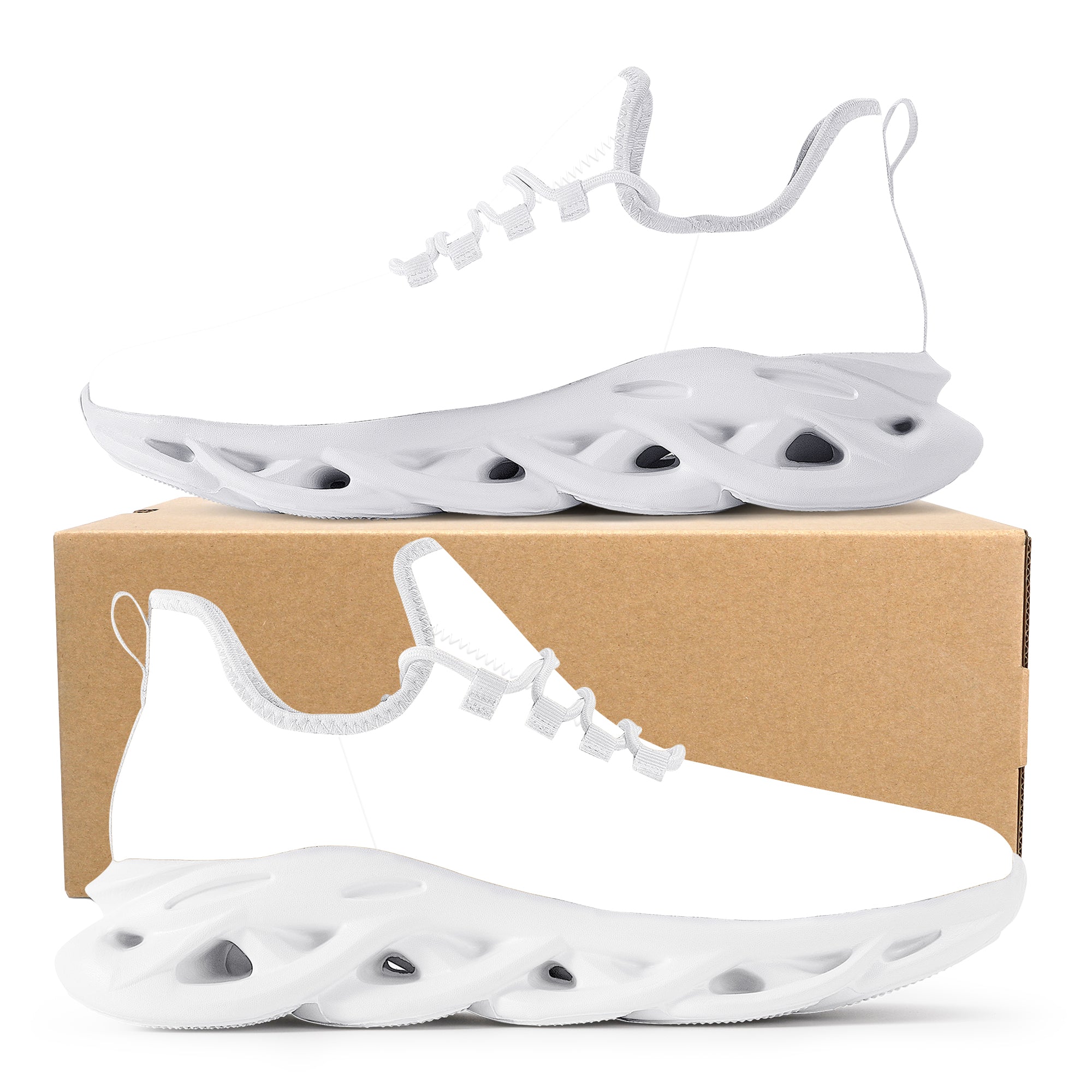 Customizable Flex Control Sneaker - White - Shoe Zero