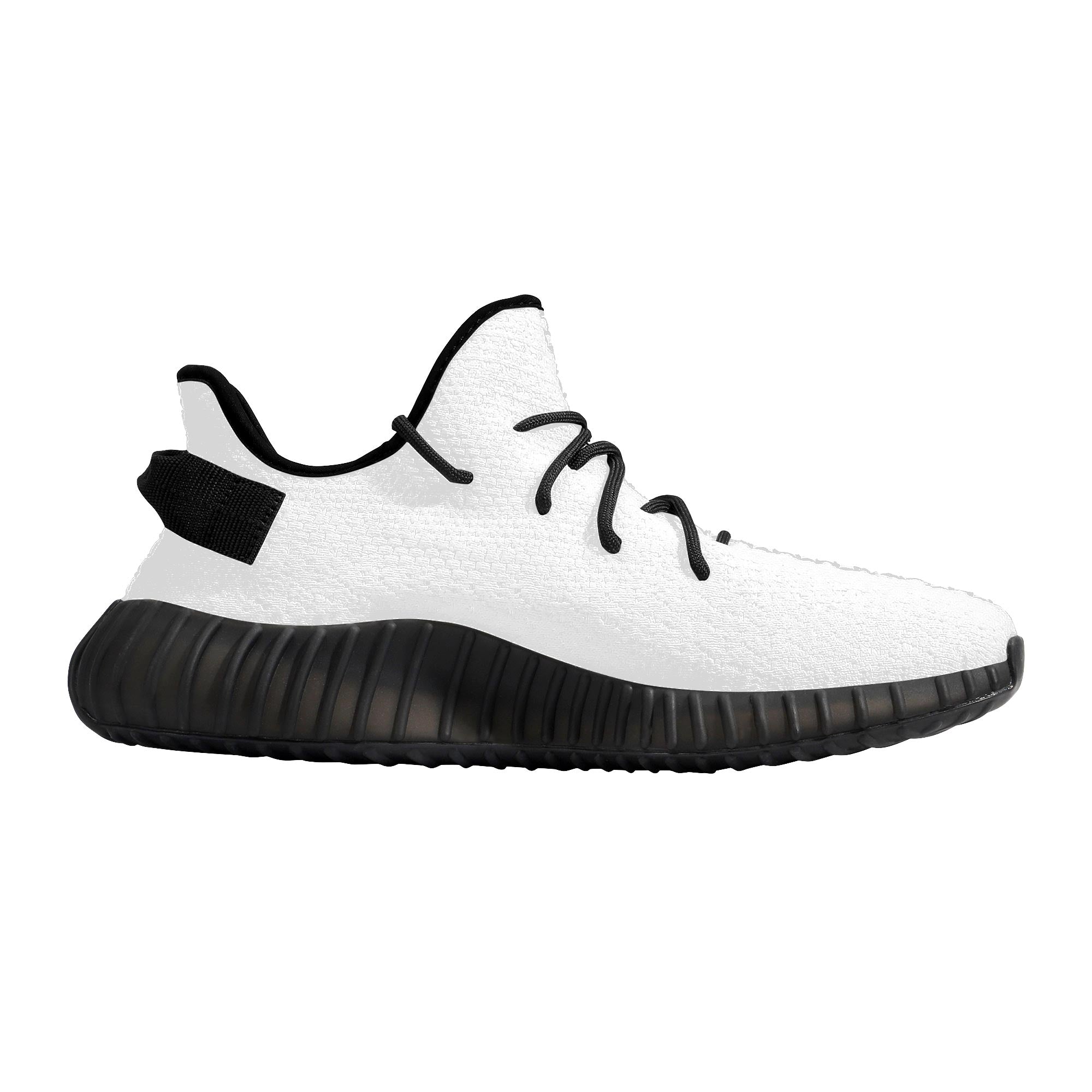 Customizable Breathable Mesh Knit Sneaker - Black - Shoe Zero