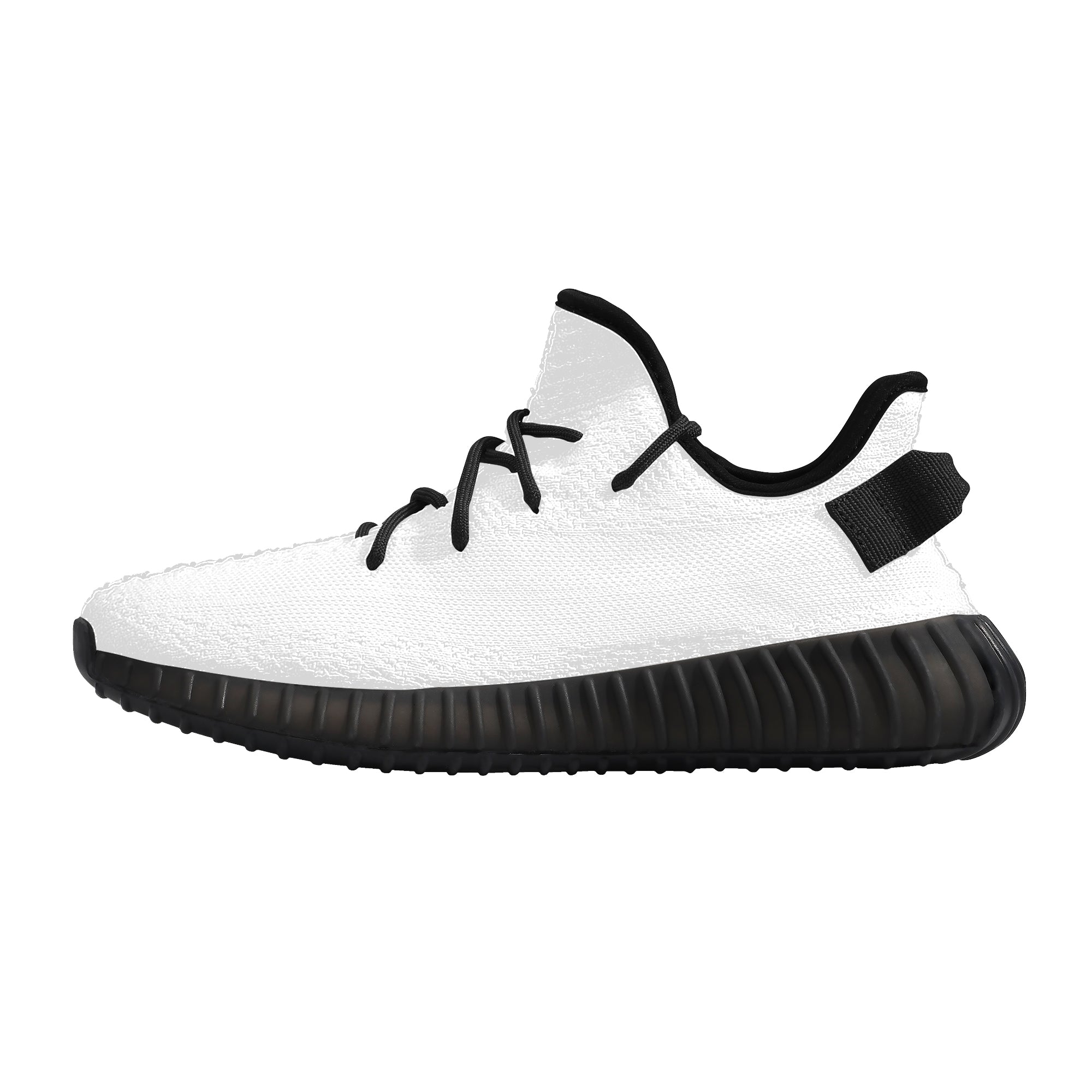 Customizable Breathable Mesh Knit Sneaker - Black - Shoe Zero