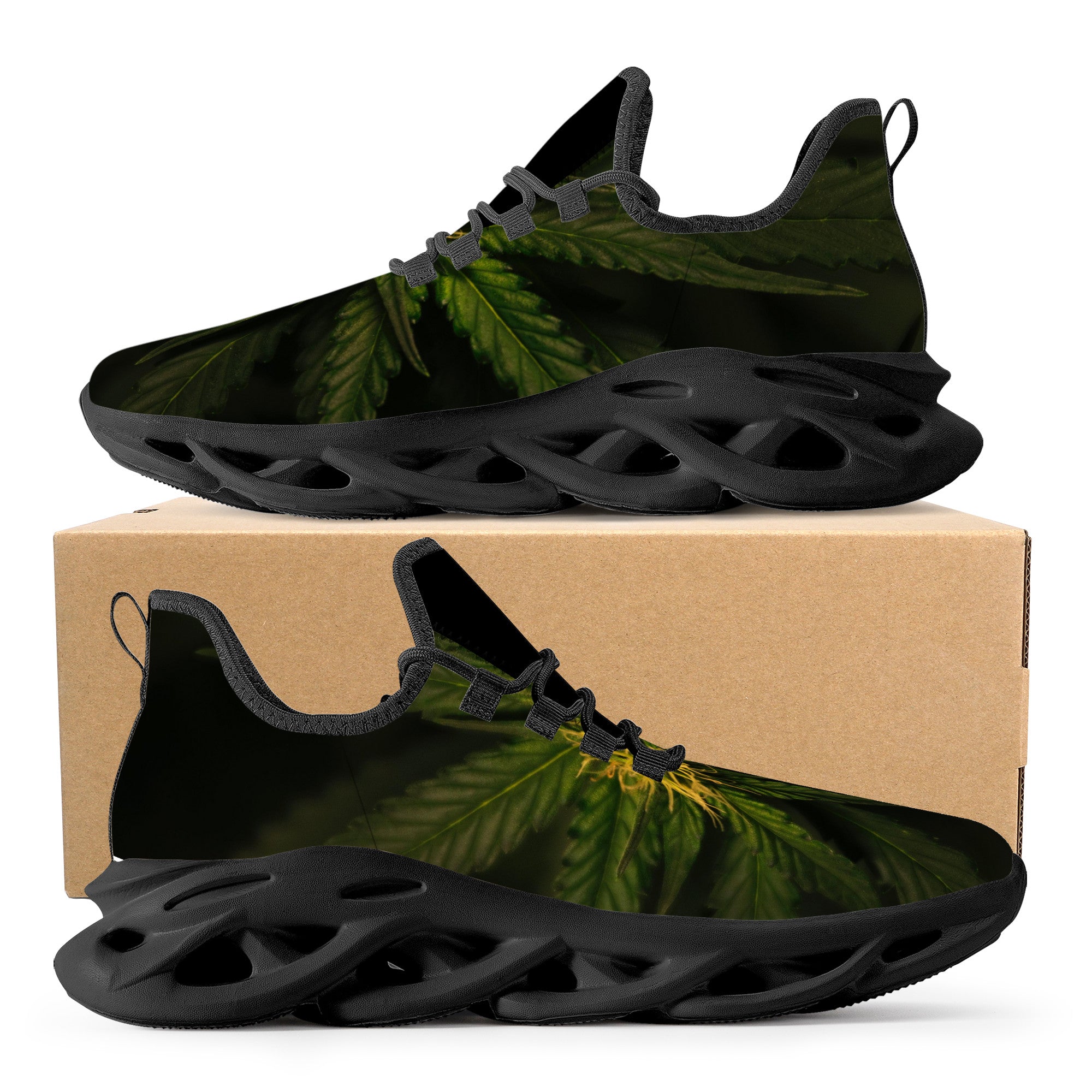 Palm Springs Flex Control Sneaker - Black - Shoe Zero