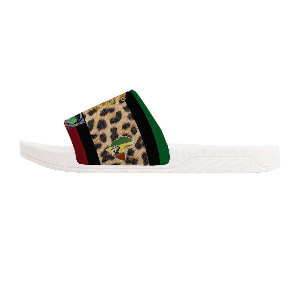 V7 Slide Sandals - Black - Shoe Zero