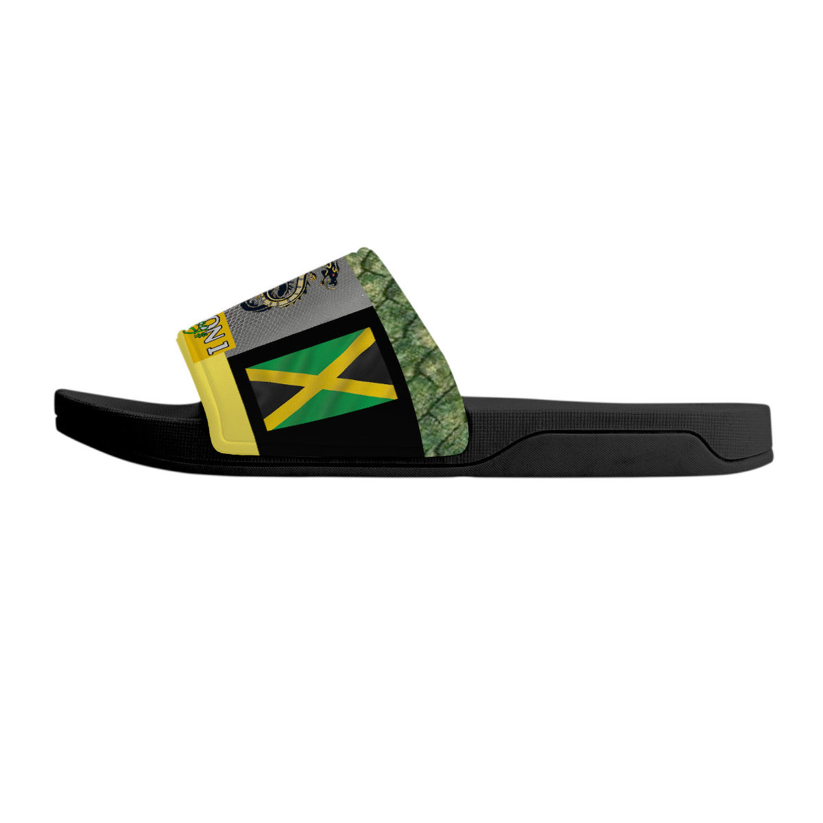 V6 Slide Sandals - Black - Shoe Zero