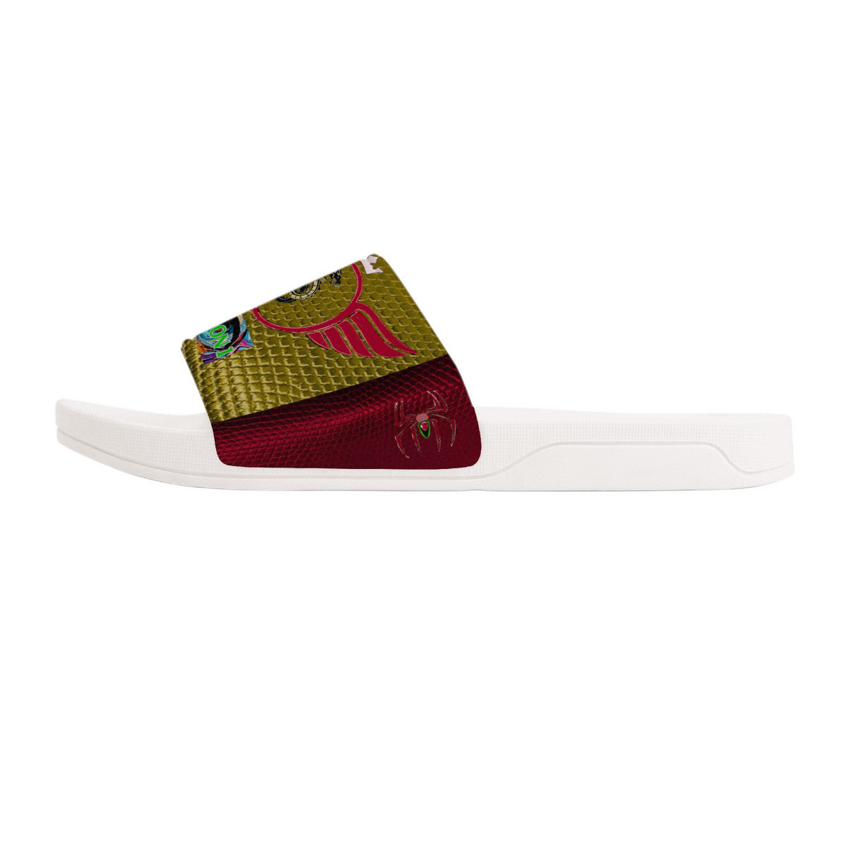 V10 D30 Slide Sandals - Black - Shoe Zero