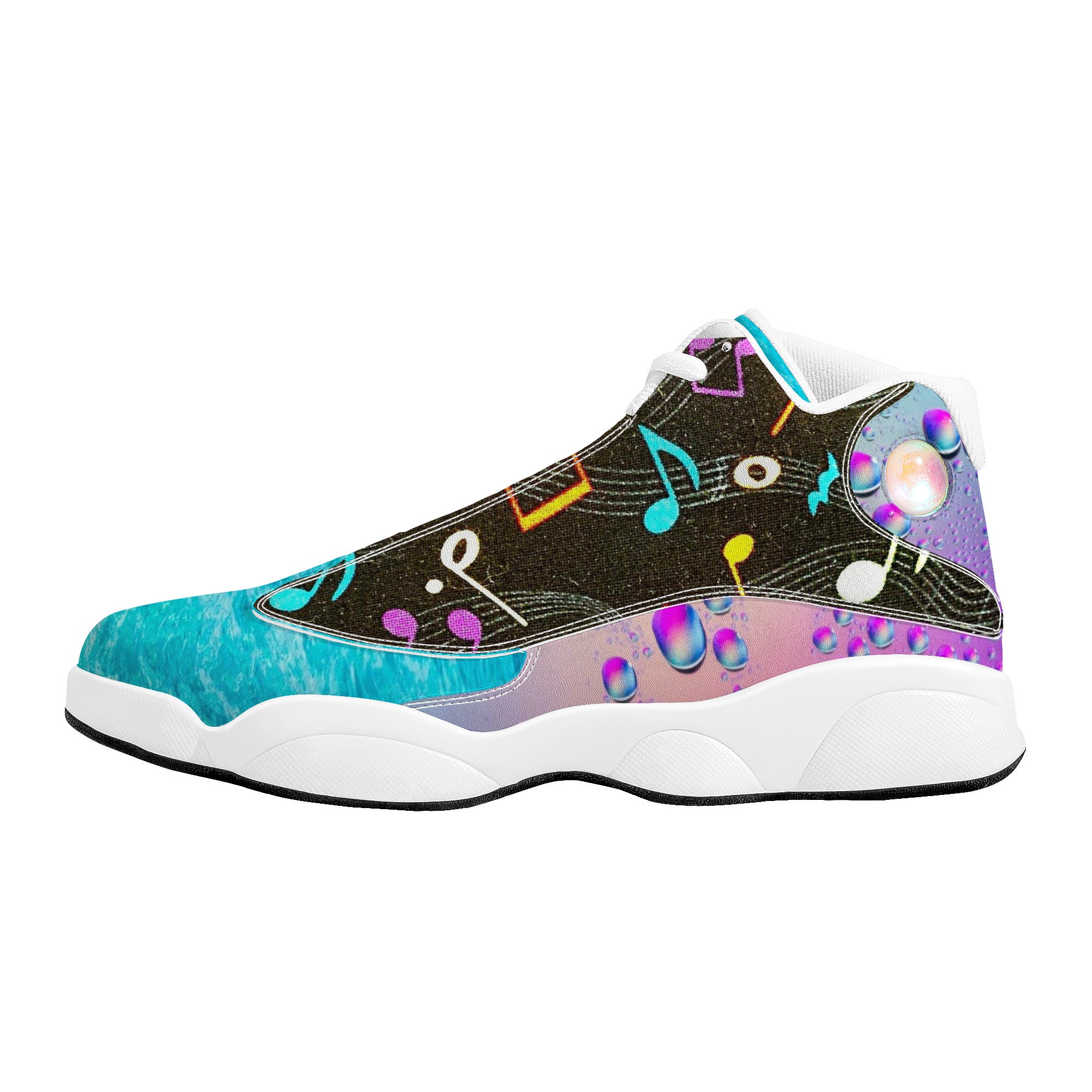 Neon sales basketball shoes