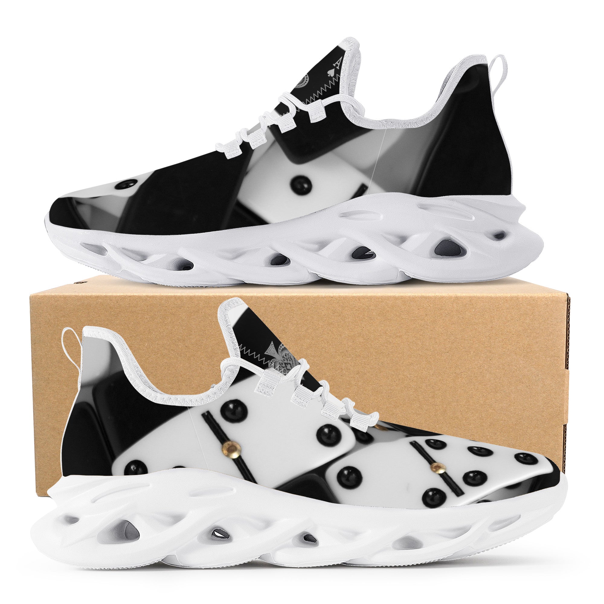 Roll the Dice Sneaker - White - Shoe Zero