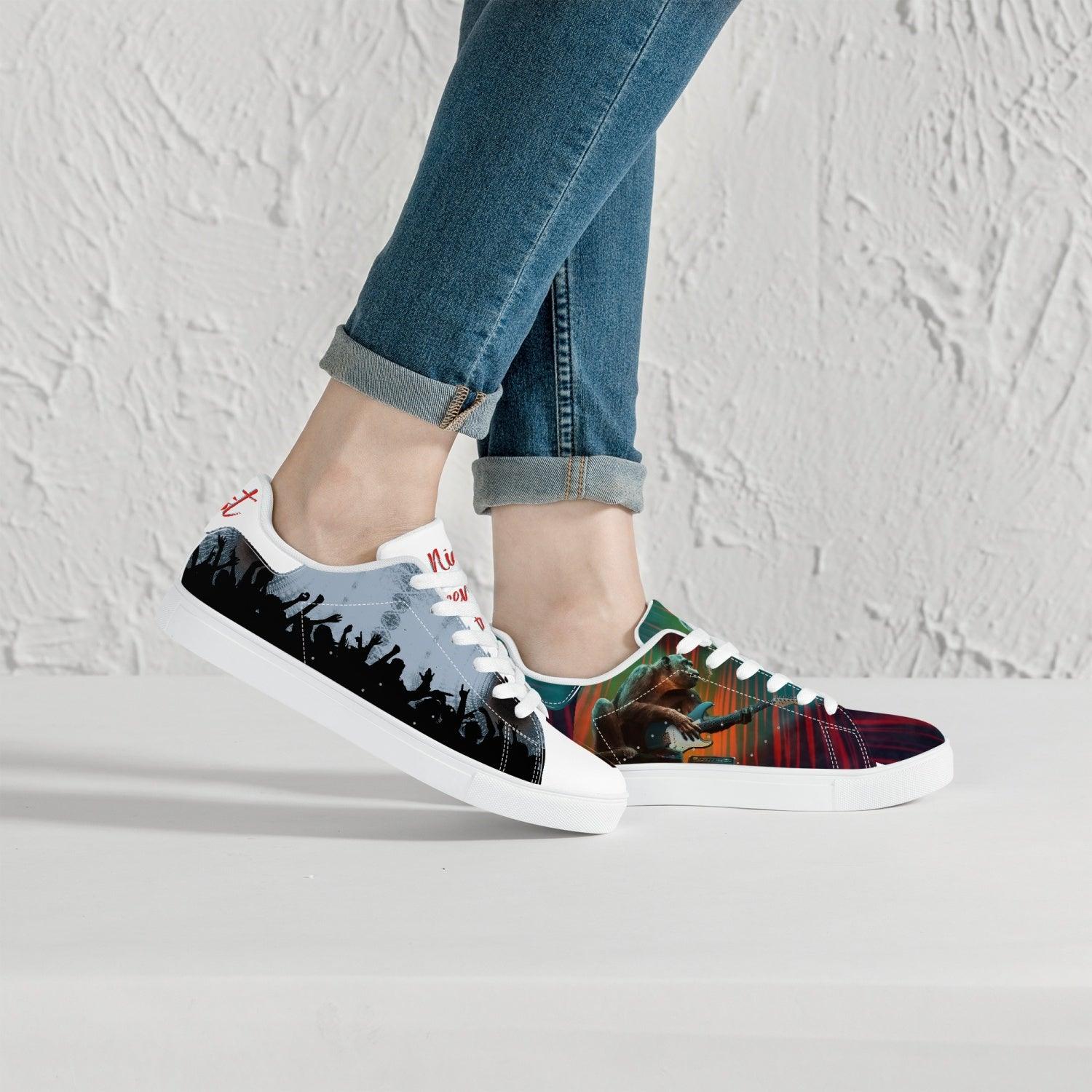 The Artist Monkey - The Night the Legend was Born - Leather Sneakers - Shoe Zero