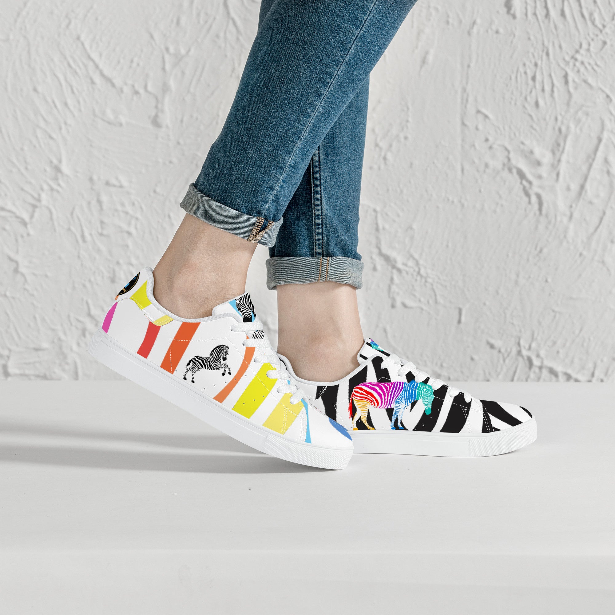 Zebra from Black and White To Color - Shoe Zero