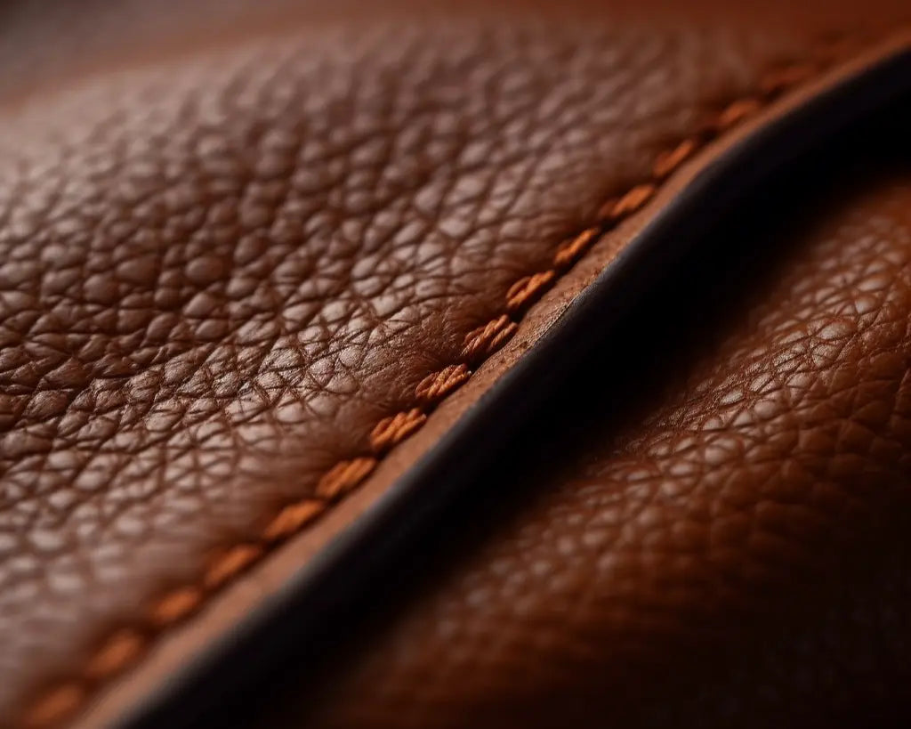 close-up photo of leather 