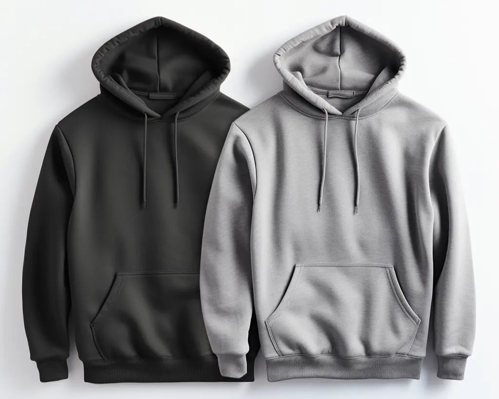 two hoodies