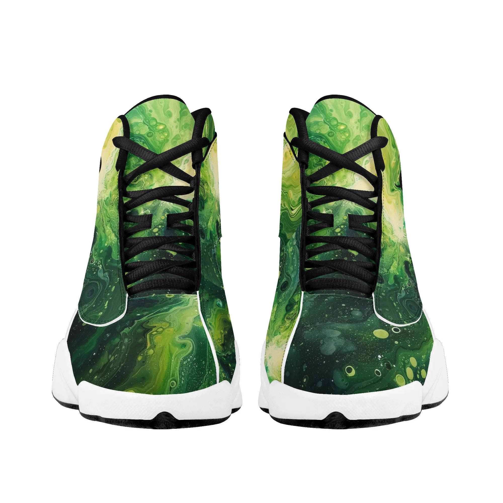 Green Plasma | Customized Basketball Shoes | Shoe Zero