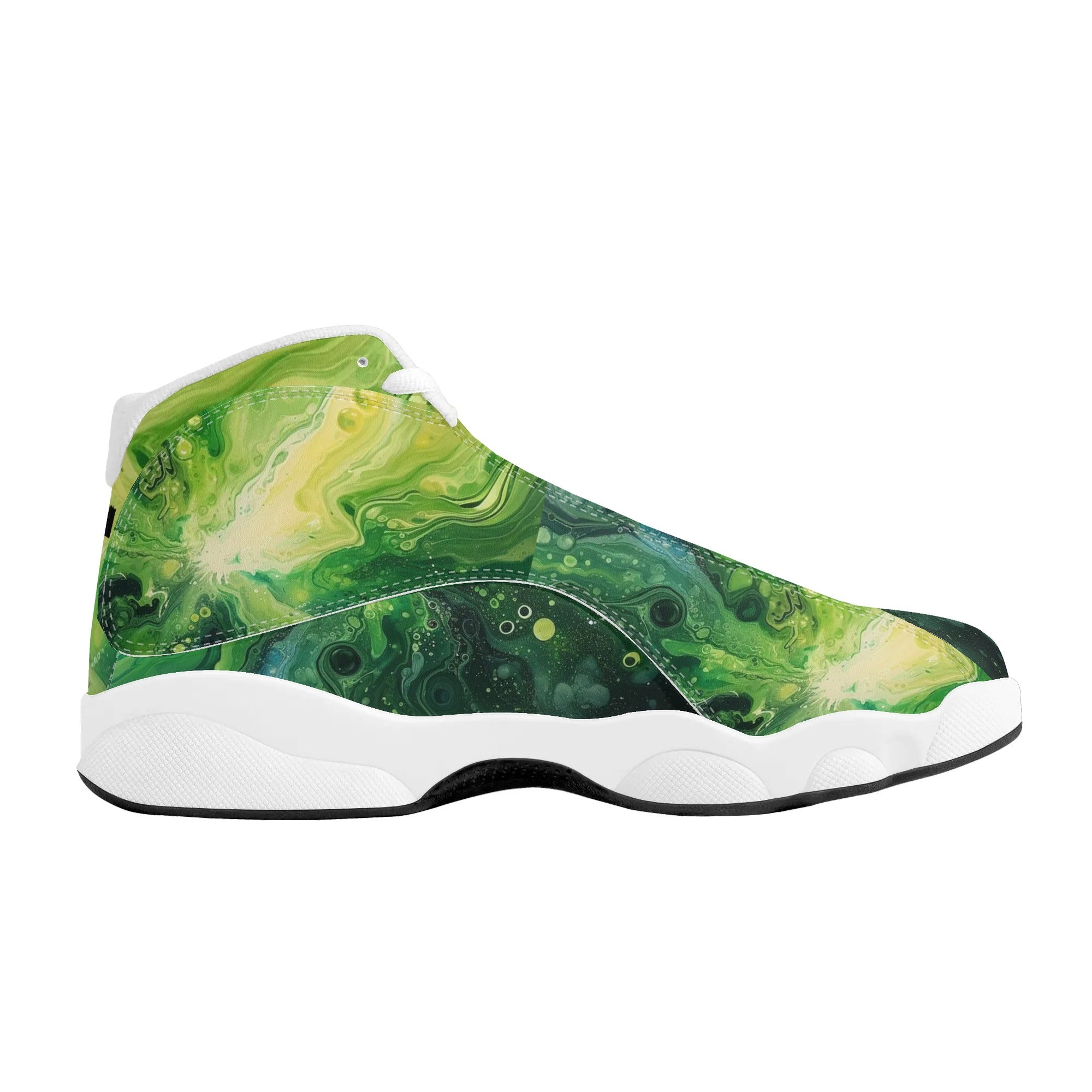 Green Plasma | Customized Basketball Shoes | Shoe Zero