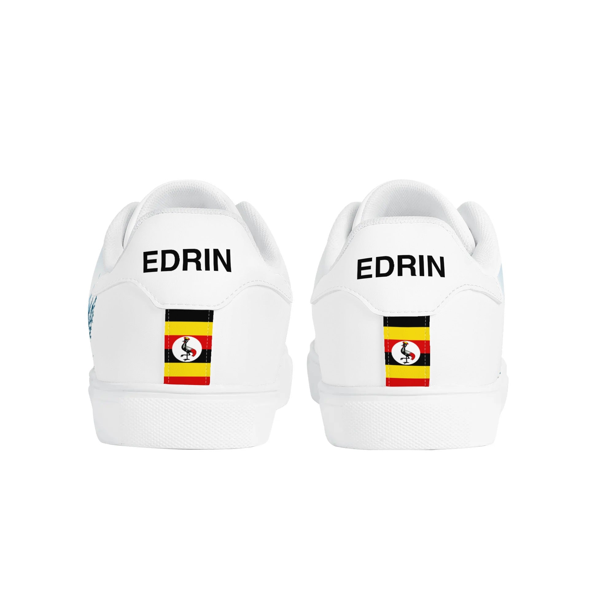 Edrin - Uganda Flag  | Business Branded Custom Shoes | Shoe Zero