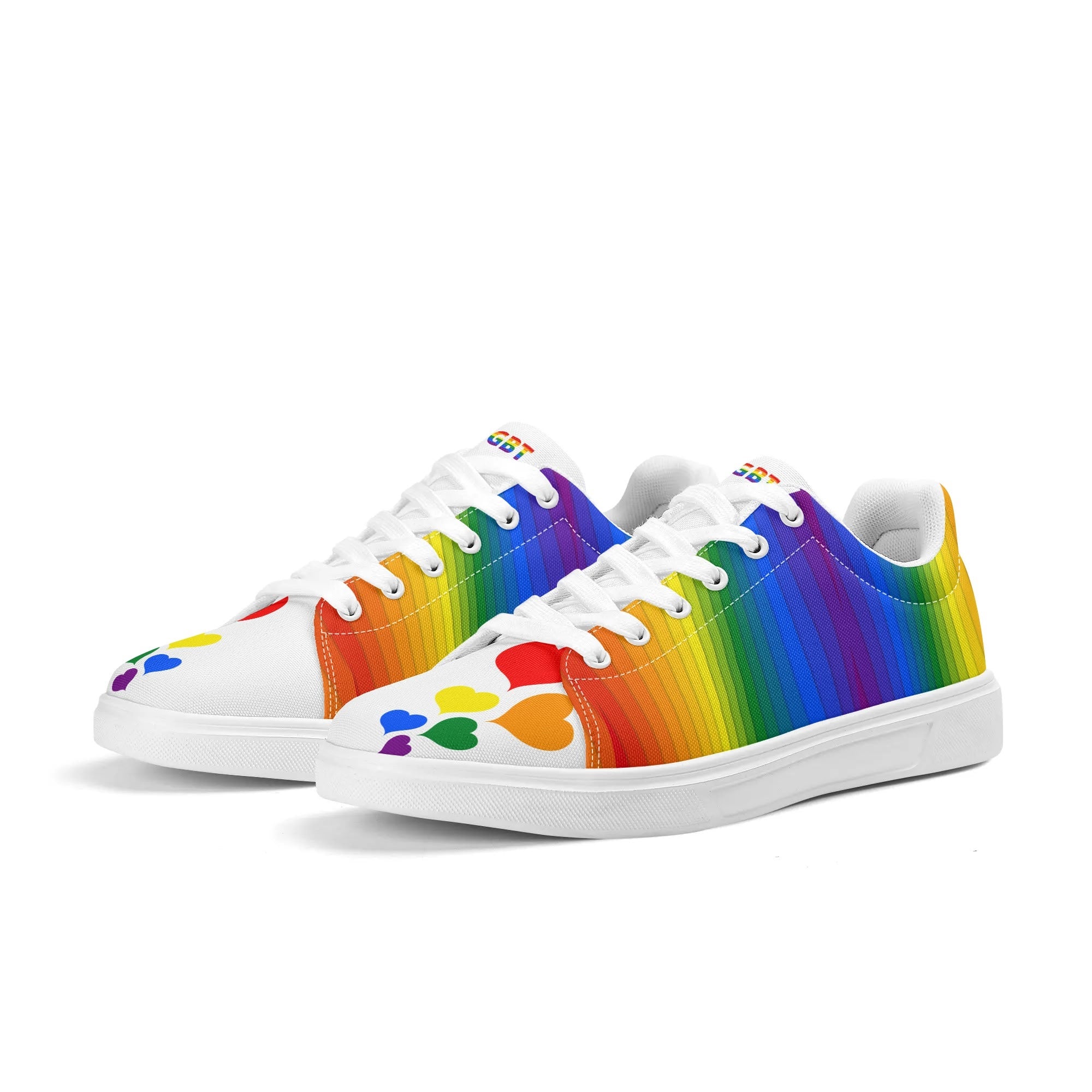 LGBT Hearts | Pride Shoes | Shoe Zero