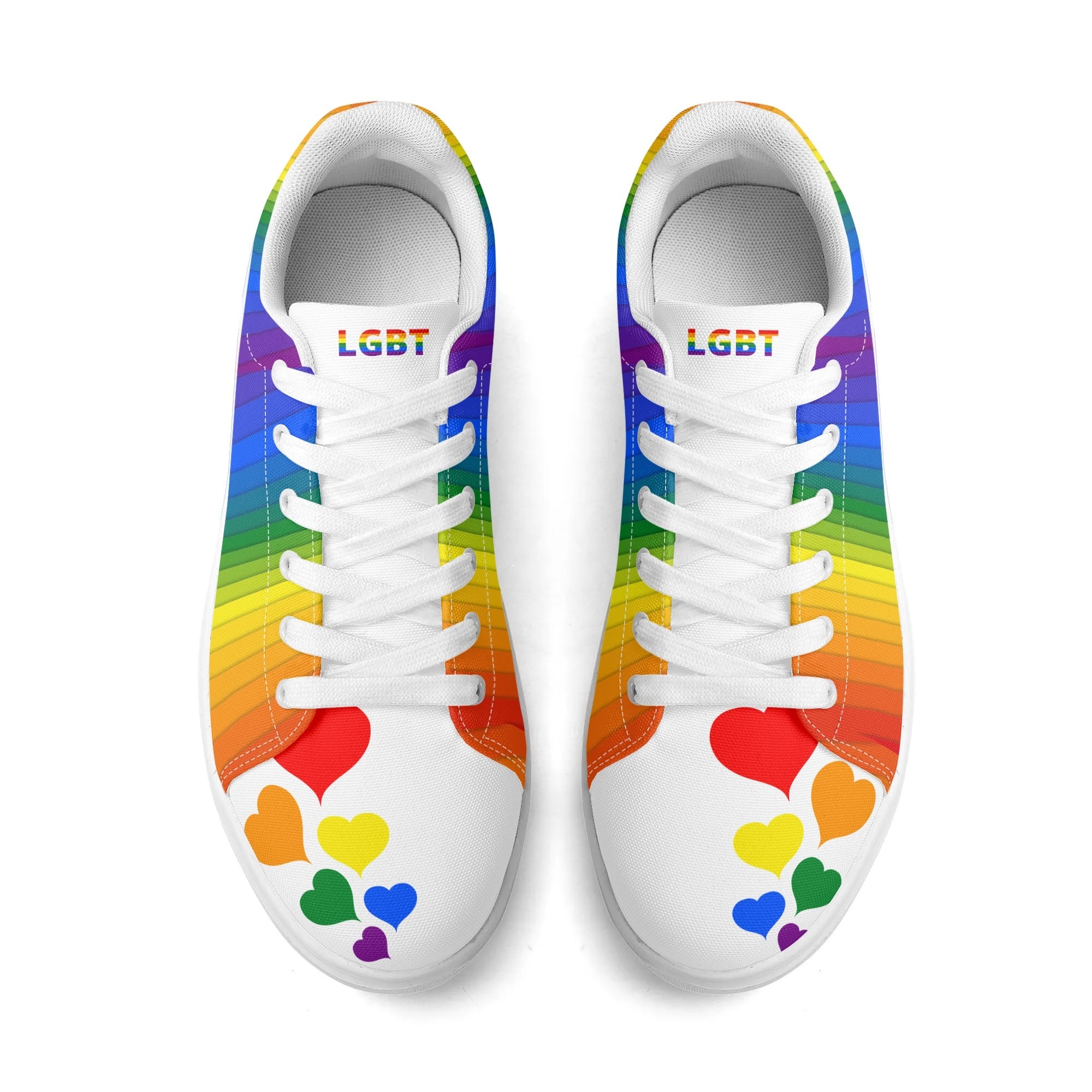 LGBT Hearts | Pride Shoes | Shoe Zero