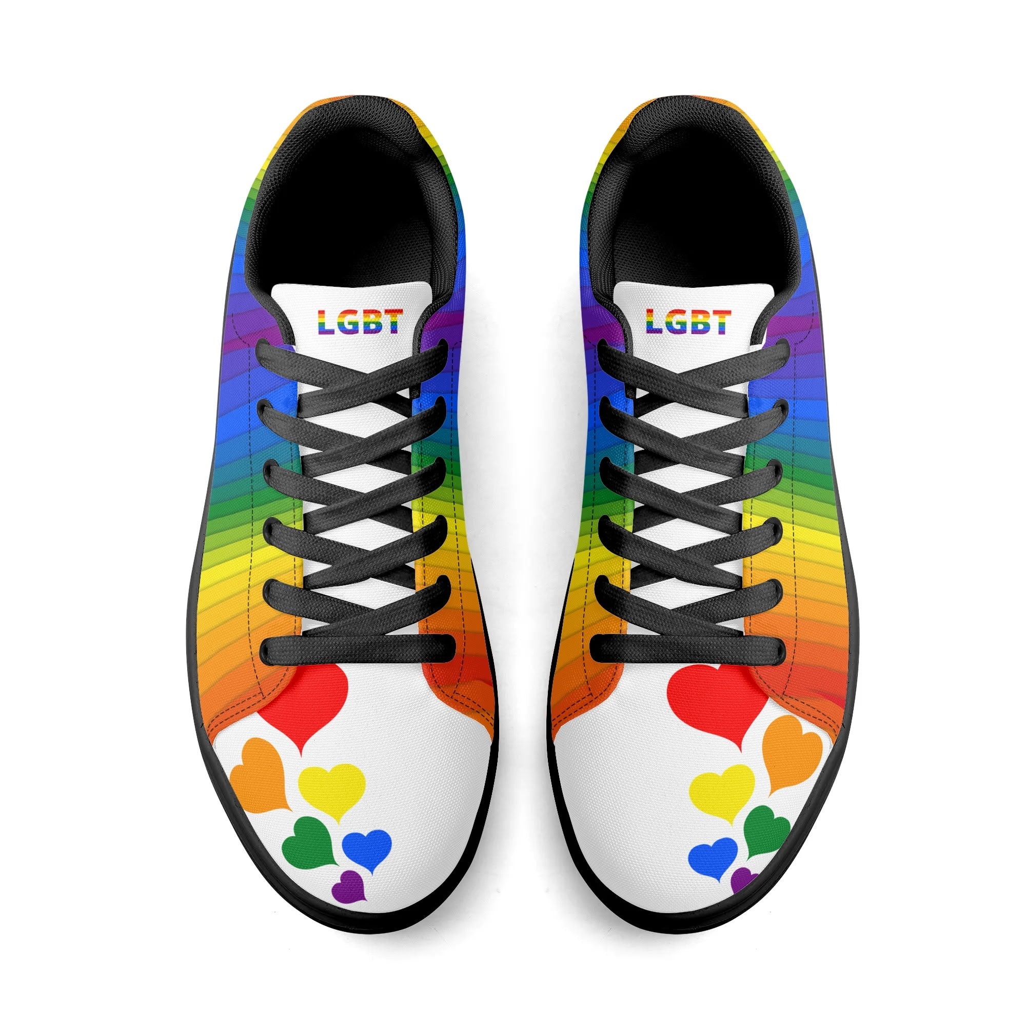 LGBT Hearts | Pride Shoes | Shoe Zero