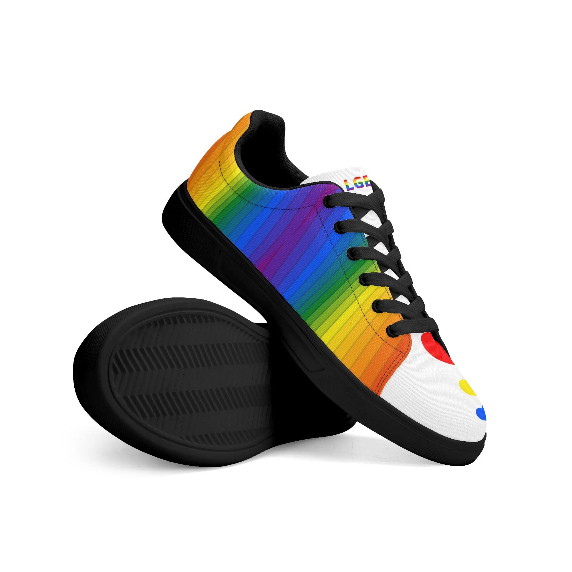 LGBT Hearts | Pride Shoes | Shoe Zero