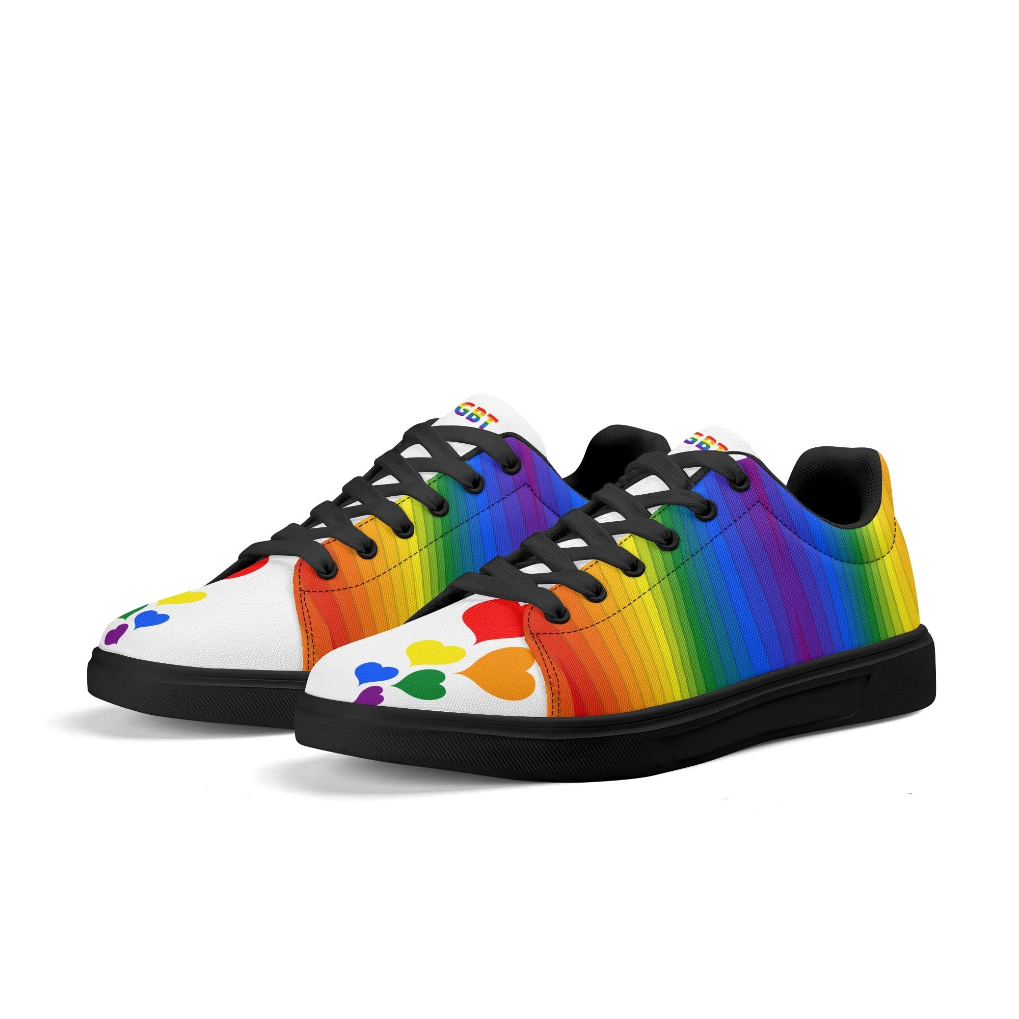 LGBT Hearts | Pride Shoes | Shoe Zero