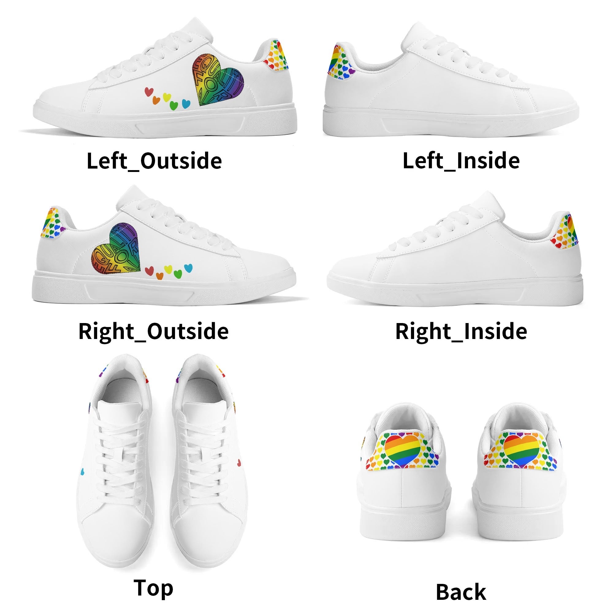 Quality for all | Customized Pride Shoes | Shoe Zero