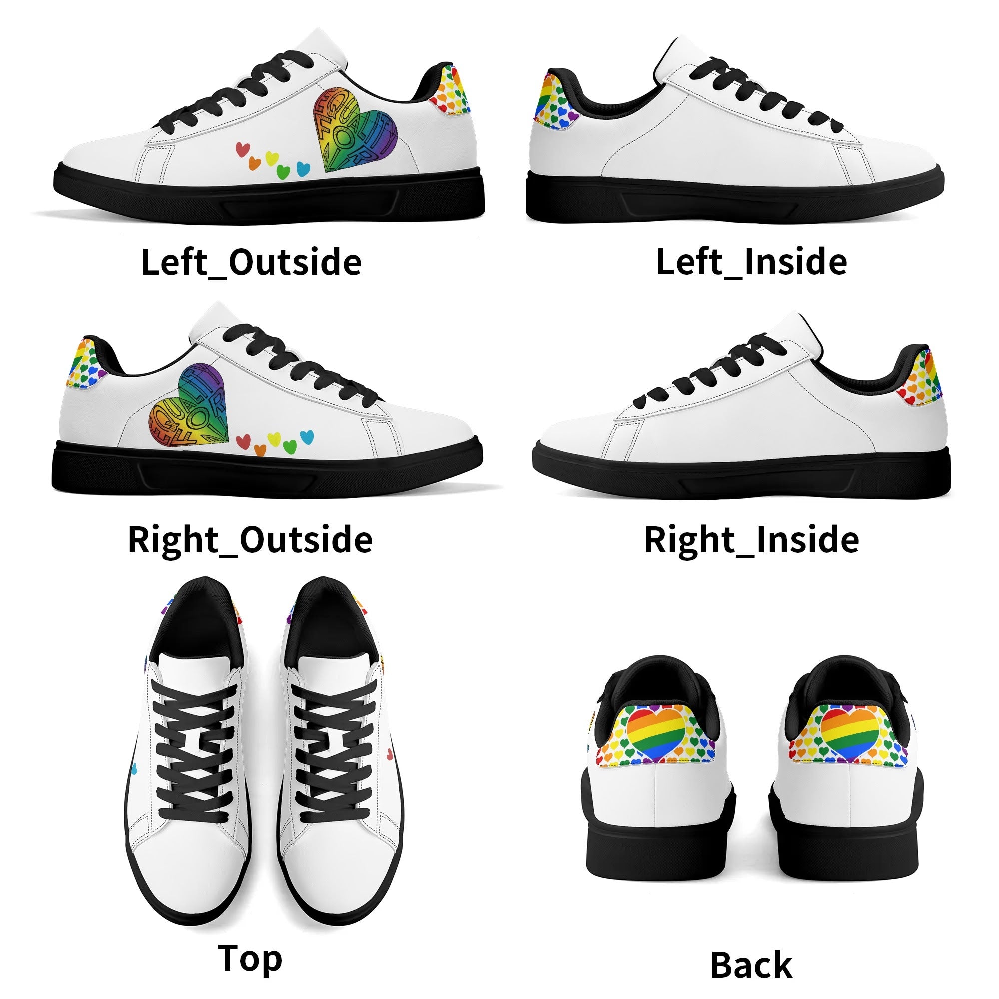 Quality for all | Customized Pride Shoes | Shoe Zero